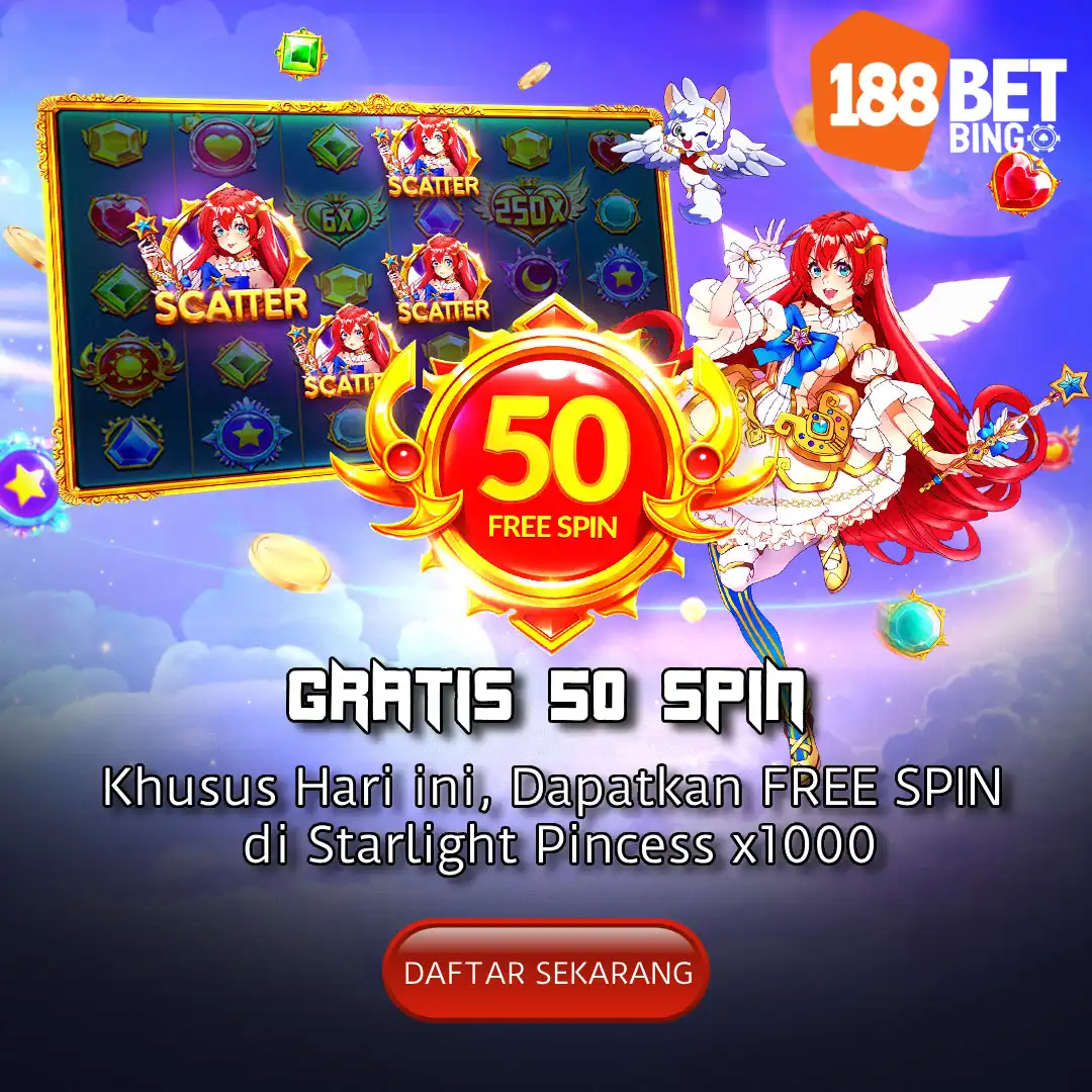 188bet bingo - promo starlight princess free spin